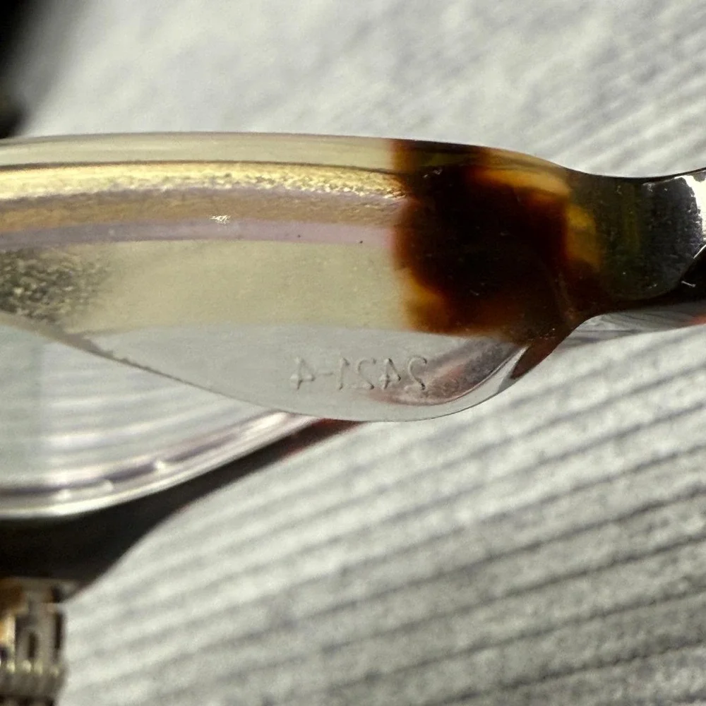 Warby Parker Felix M 929 Tortoise Clear Fade Eyeglasses Frames Only 49-19-145